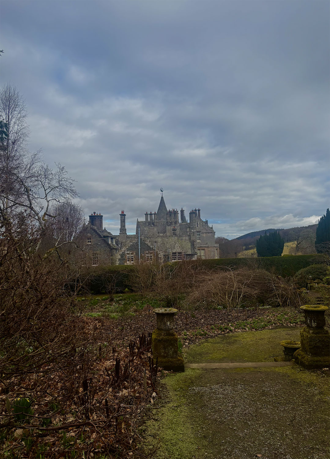 A castle in Scotland.