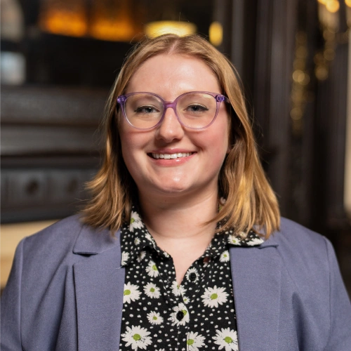Headshot of Megan McQueston.